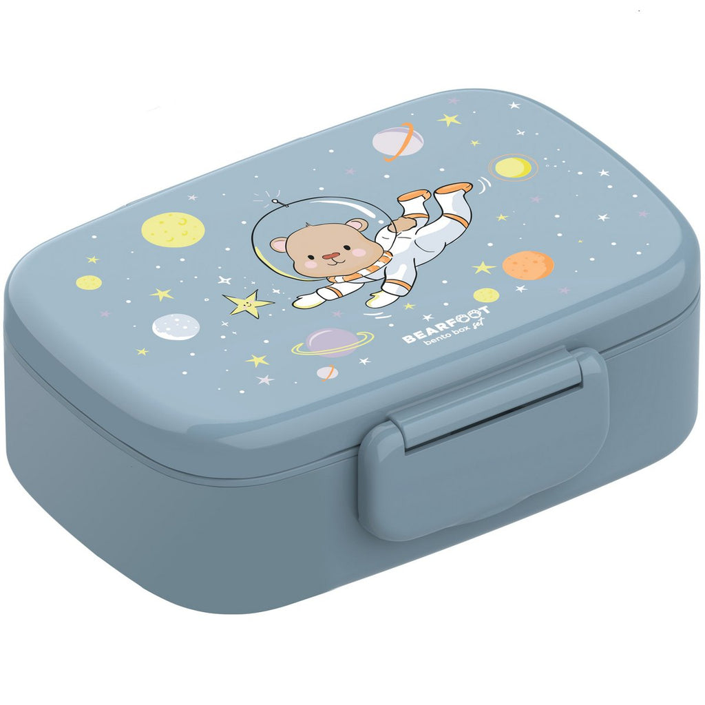 Kinderlunchbox met vakken, licht en lekvrij - beer Joy&Bloom