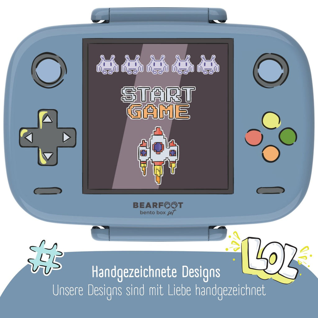 Kinderlunchbox met vakken, licht en lekvrij - Spel Joy&Bloom