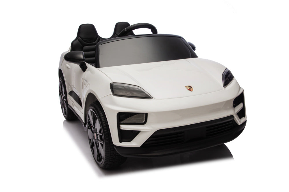 Porsche Macan Turbo, Elektrische Kinderauto Met Een Lithium Accu, Muziek Module, Rubberen Banden En Meer. Kinderauto's Joy&Bloom