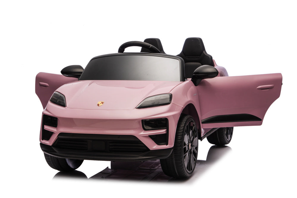 Porsche Macan Turbo, Elektrische Kinderauto Met Een Lithium Accu, Muziek Module, Rubberen Banden En Meer. Kinderauto's Joy&Bloom