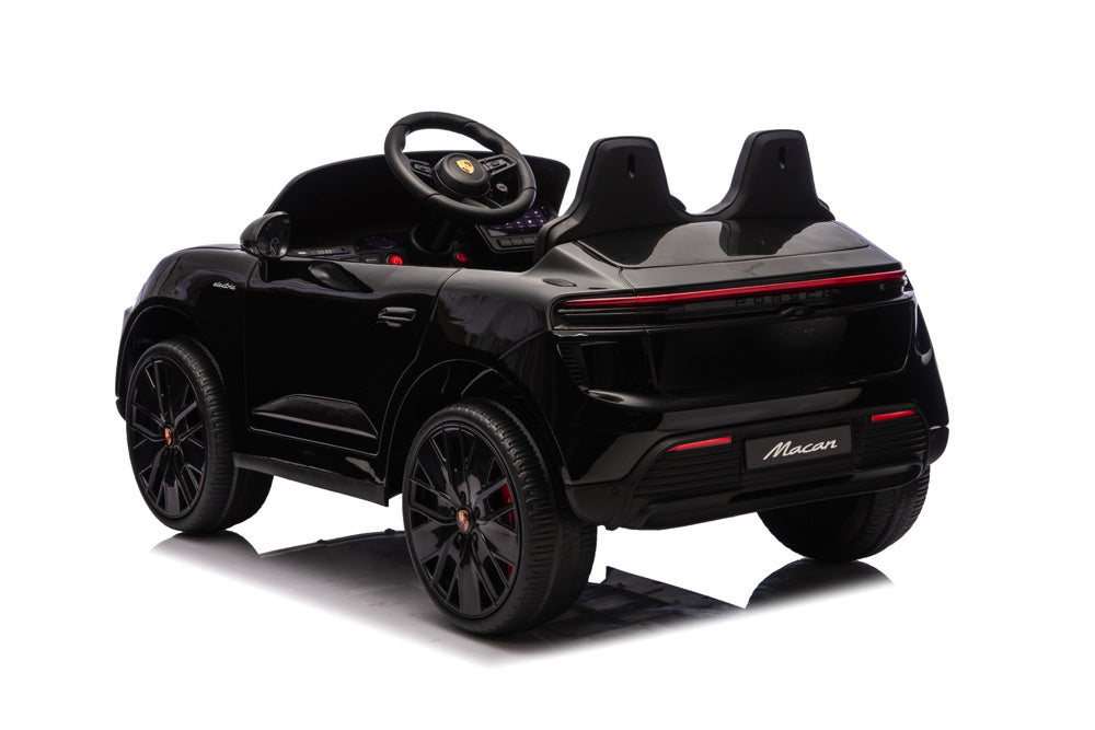 Porsche Macan Turbo, Elektrische Kinderauto Met Een Lithium Accu, Muziek Module, Rubberen Banden En Meer. Kinderauto's Joy&Bloom