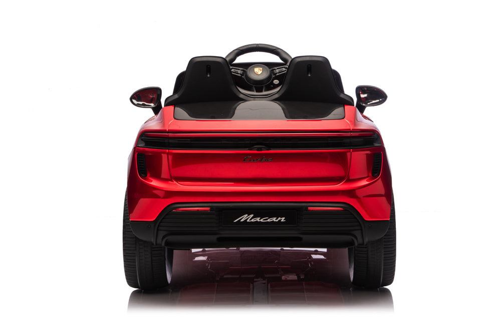 Porsche Macan Turbo, Elektrische Kinderauto Met Een Lithium Accu, Muziek Module, Rubberen Banden En Meer. Kinderauto's Joy&Bloom