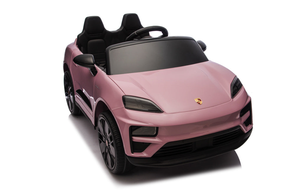 Porsche Macan Turbo, Elektrische Kinderauto Met Een Lithium Accu, Muziek Module, Rubberen Banden En Meer. Kinderauto's Joy&Bloom