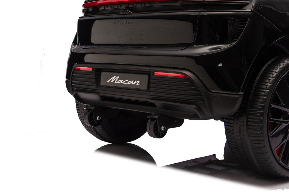 Porsche Macan Turbo, Elektrische Kinderauto Met Een Lithium Accu, Muziek Module, Rubberen Banden En Meer. Kinderauto's Joy&Bloom