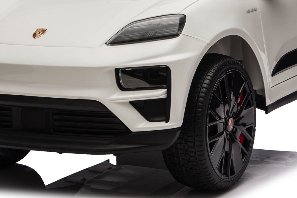 Porsche Macan Turbo, Elektrische Kinderauto Met Een Lithium Accu, Muziek Module, Rubberen Banden En Meer. Kinderauto's Joy&Bloom