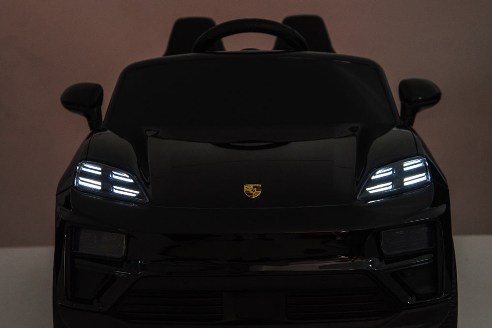 Porsche Macan Turbo, Elektrische Kinderauto Met Een Lithium Accu, Muziek Module, Rubberen Banden En Meer. Kinderauto's Joy&Bloom