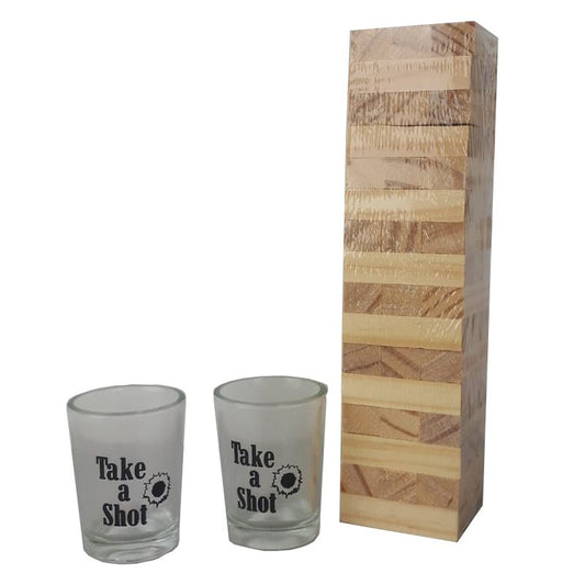 Tipsy Tower - Drinkspel - Mini Dranktoren Default Title Spellen & Puzzels Joy&Bloom
