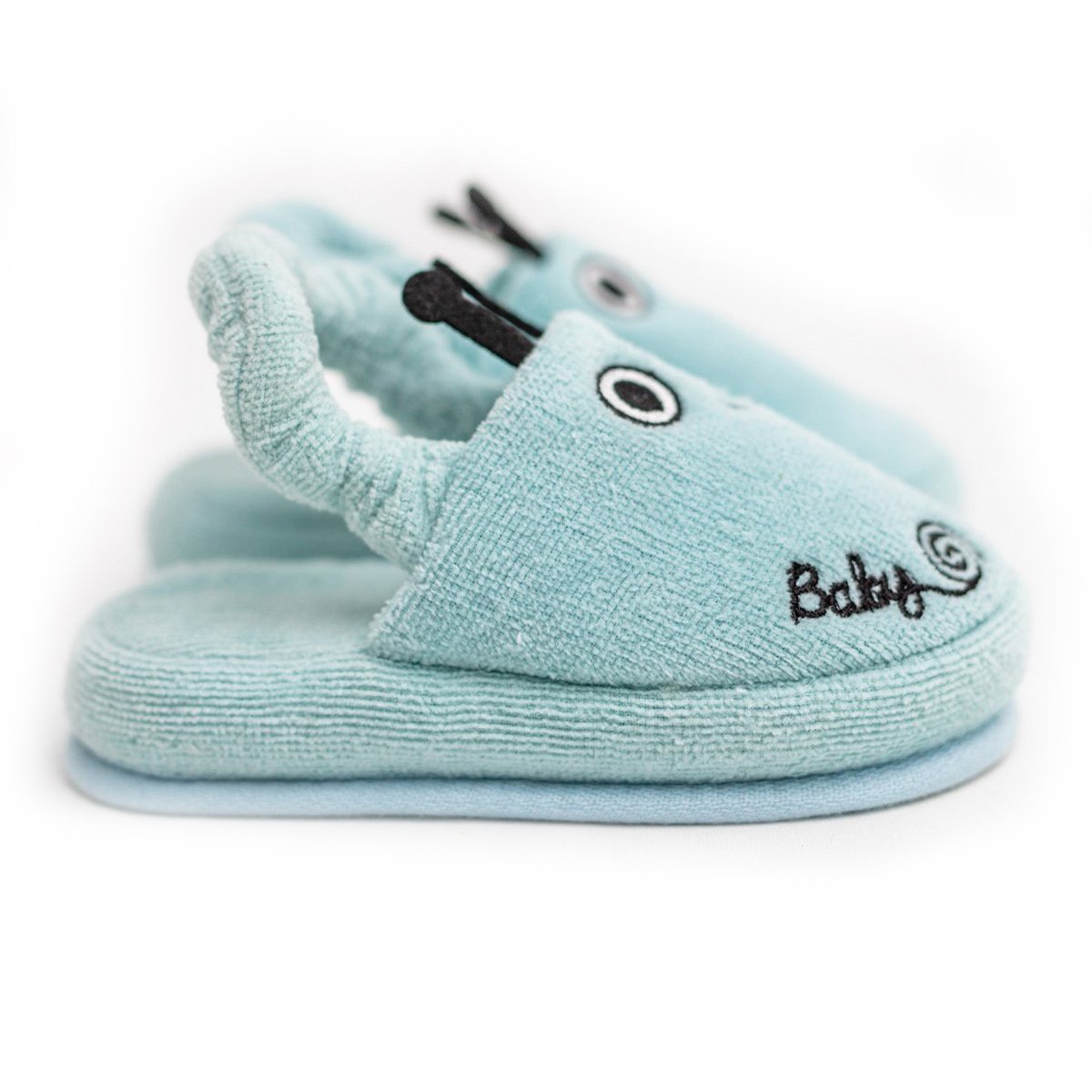 Milk&Moo Sangaloz peuter kinderpantoffels, %100 katoen, voor huis, bad, binnengebruik Joy&Bloom