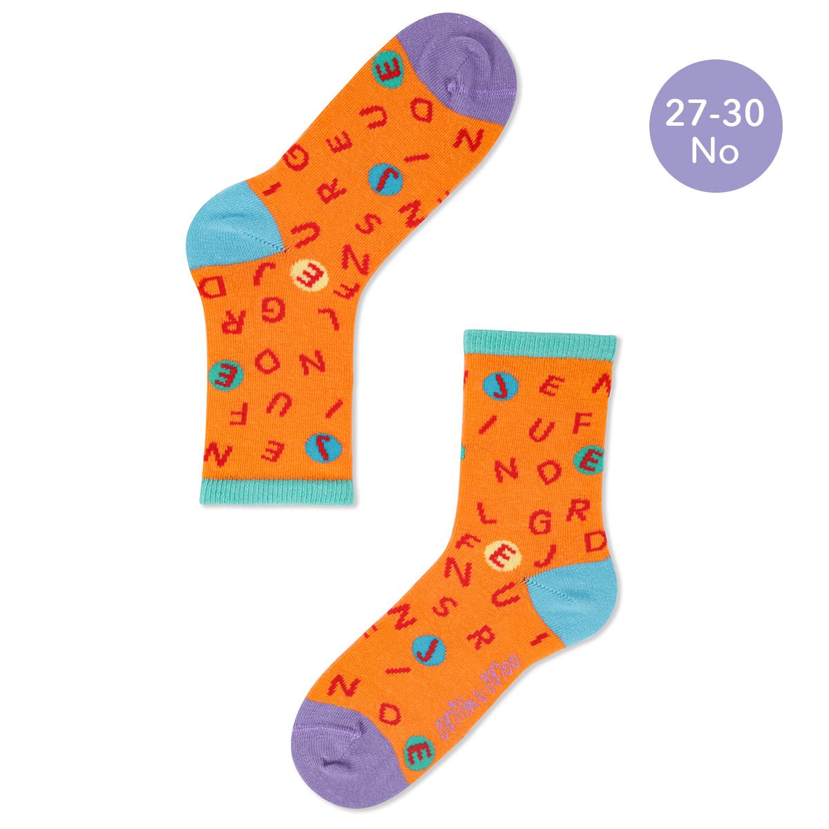 Milk&Moo Jungle Friends 5-pack kindersokken, maat 27-30, zachte en duurzame stof Joy&Bloom