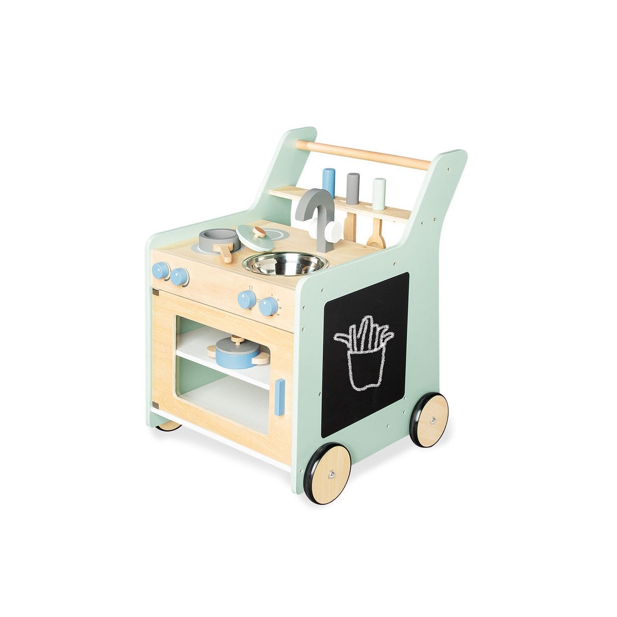Keuken "Kalle" van kinderen, groen Joy&Bloom