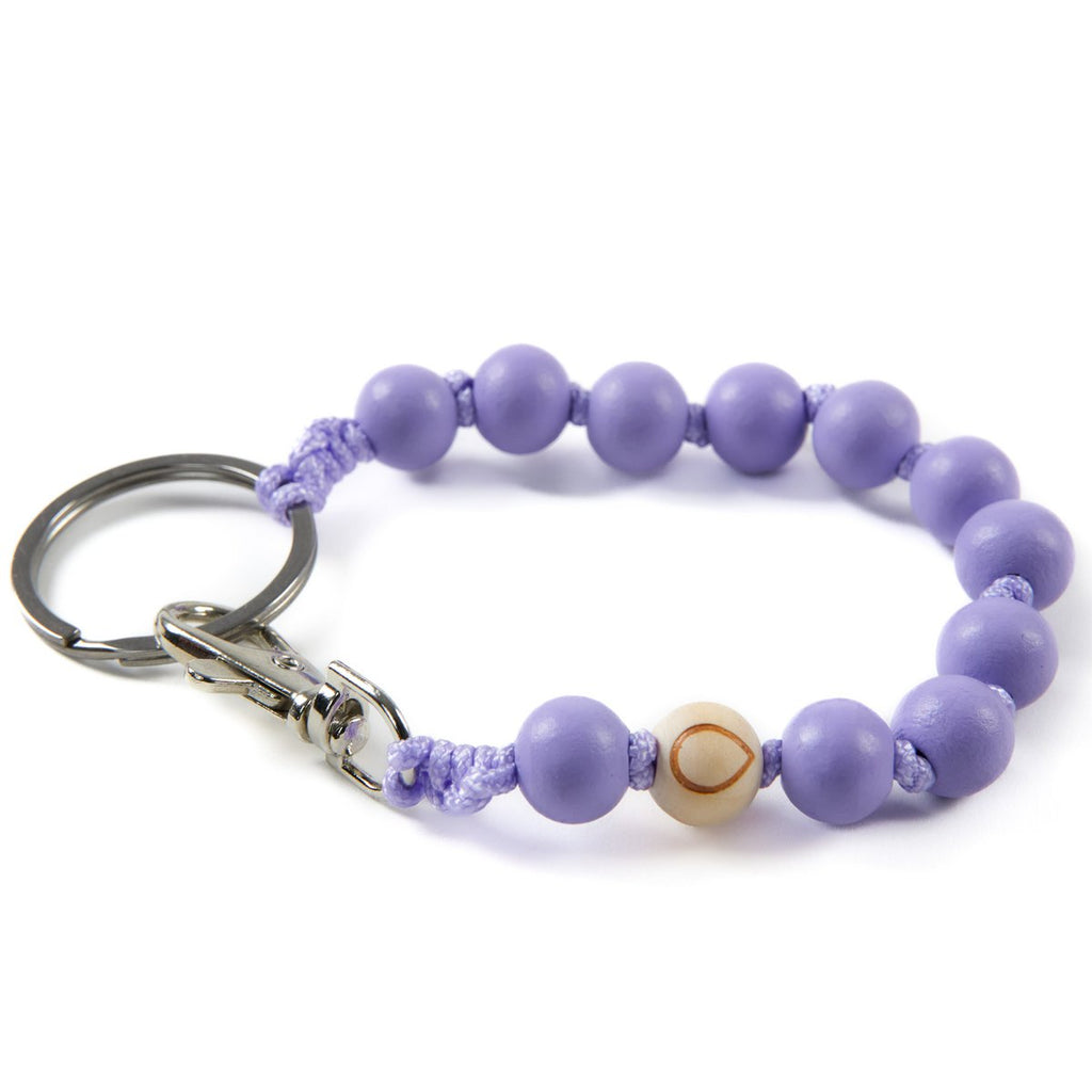 De Lelie - 12 kralen Sleutelhanger