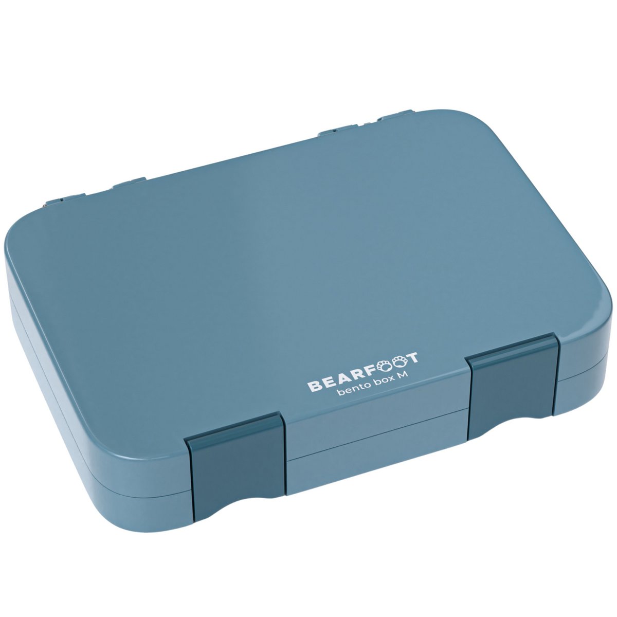 Kinderlunchbox met vakken, lunchbox, bentobox - blauw Joy&Bloom