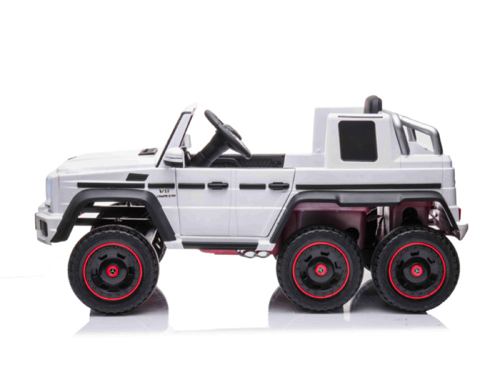 Mercedes-Benz G63 6X6, 12V Met Rubberen Banden En Meer! Kinderauto's Joy&Bloom