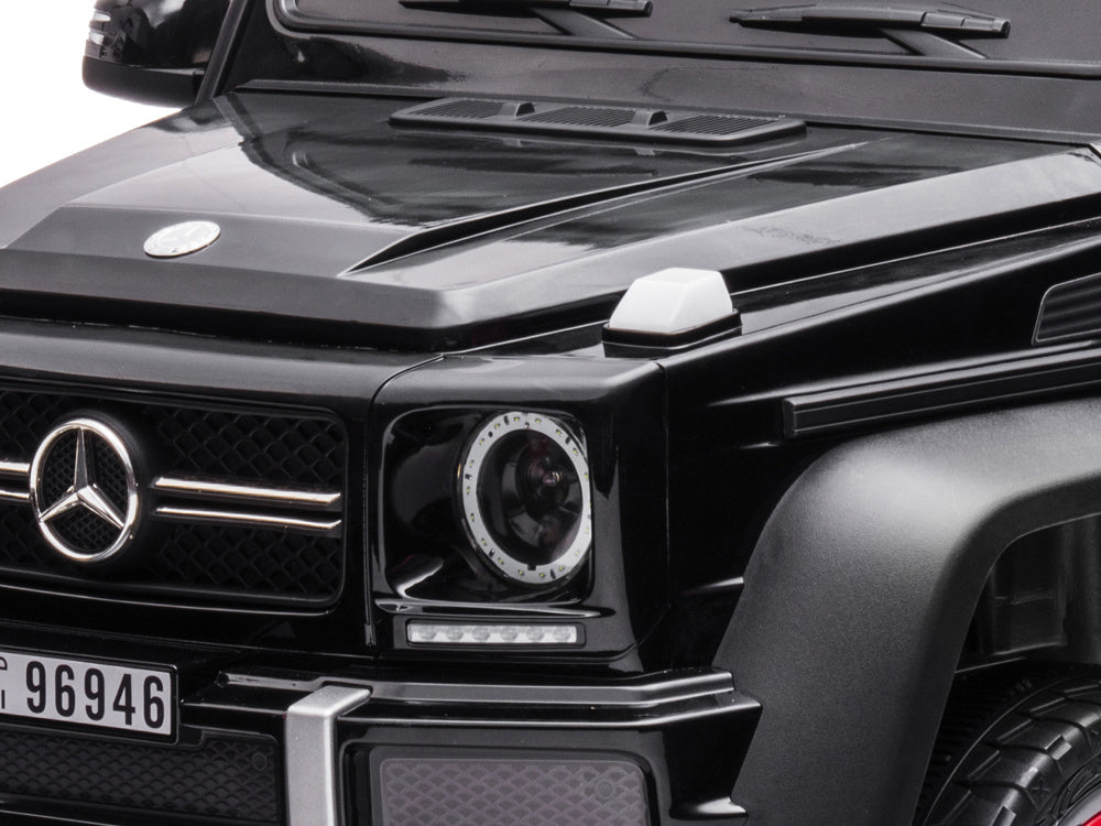 Mercedes-Benz G63 6X6, 12V Met Rubberen Banden En Meer! Kinderauto's Joy&Bloom