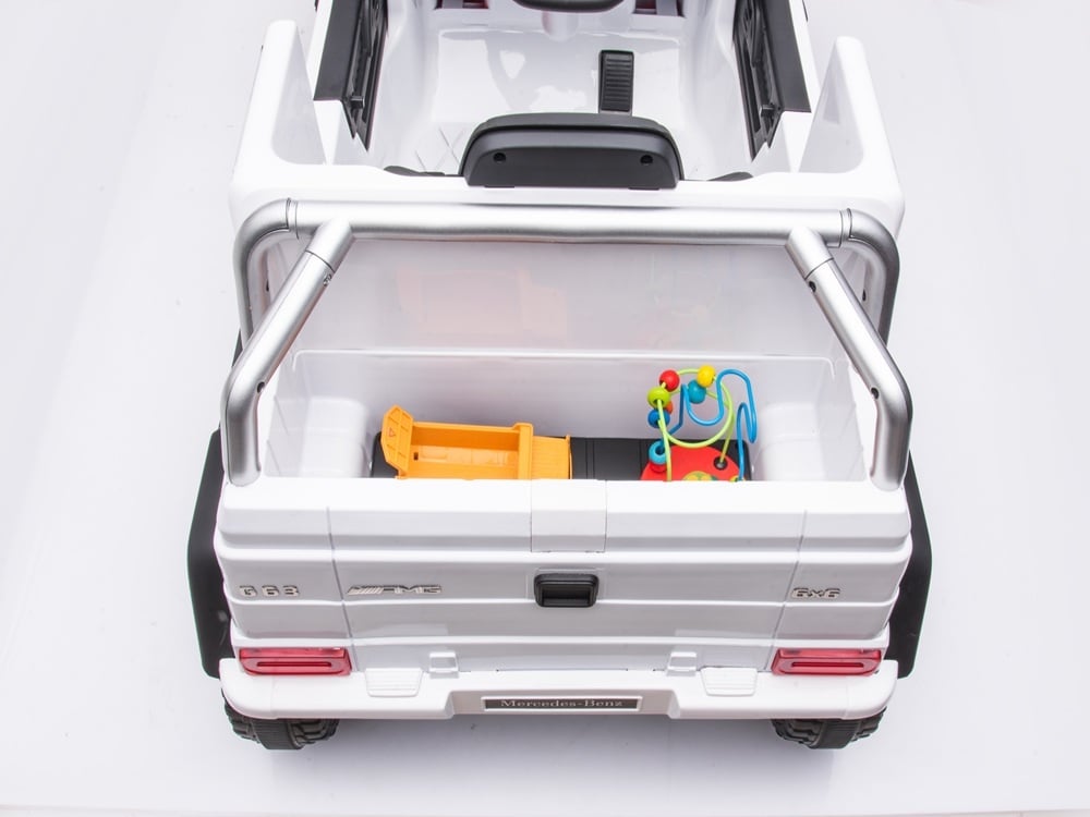 Mercedes-Benz G63 6X6, 12V Met Rubberen Banden En Meer! Kinderauto's Joy&Bloom