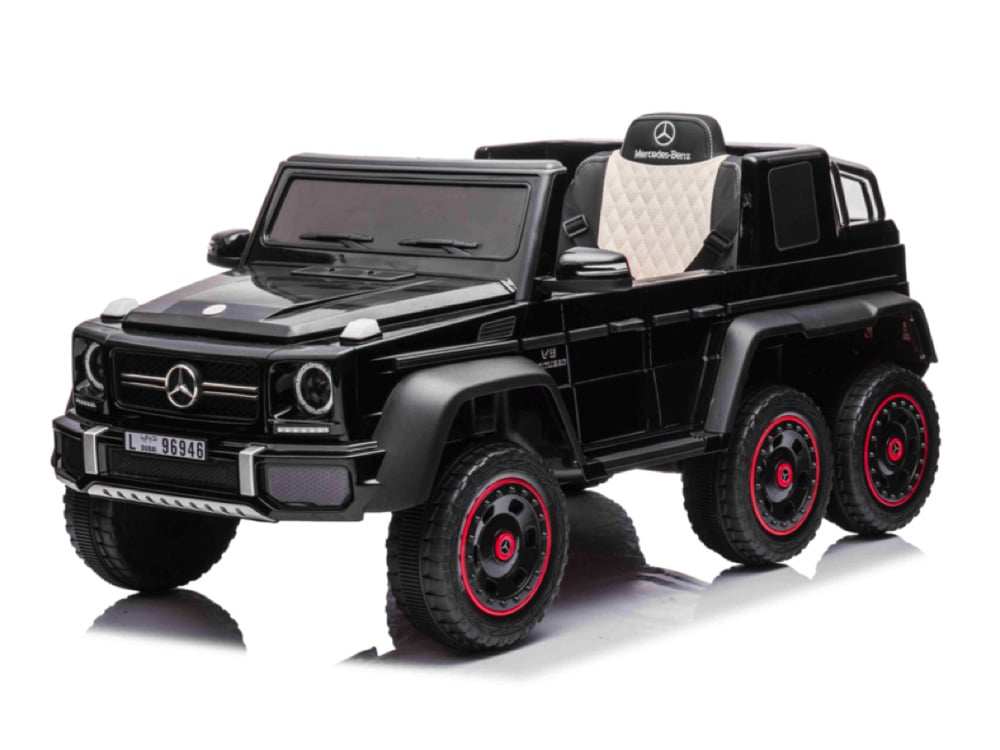 Mercedes-Benz G63 6X6, 12V Met Rubberen Banden En Meer! Default Title Kinderauto's Joy&Bloom