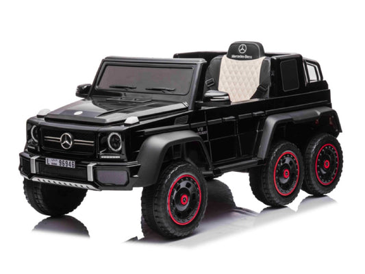 Mercedes-Benz G63 6X6, 12V Met Rubberen Banden En Meer! Default Title Kinderauto's Joy&Bloom