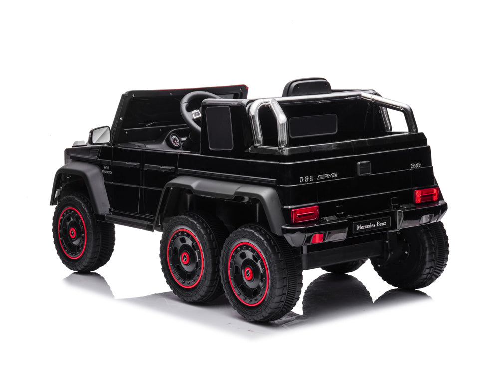 Mercedes-Benz G63 6X6, 12V Met Rubberen Banden En Meer! Kinderauto's Joy&Bloom