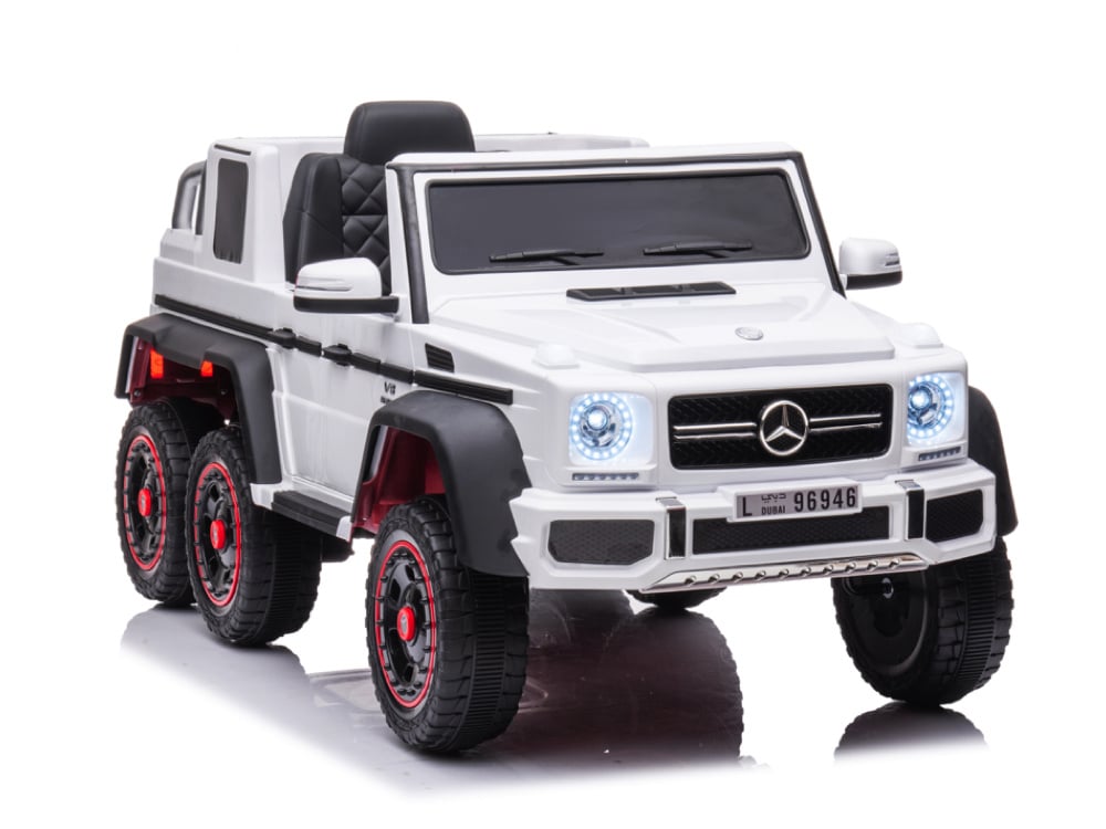 Mercedes-Benz G63 6X6, 12V Met Rubberen Banden En Meer! Kinderauto's Joy&Bloom