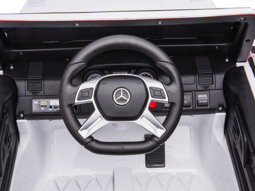 Mercedes-Benz G63 6X6, 12V Met Rubberen Banden En Meer! Kinderauto's Joy&Bloom