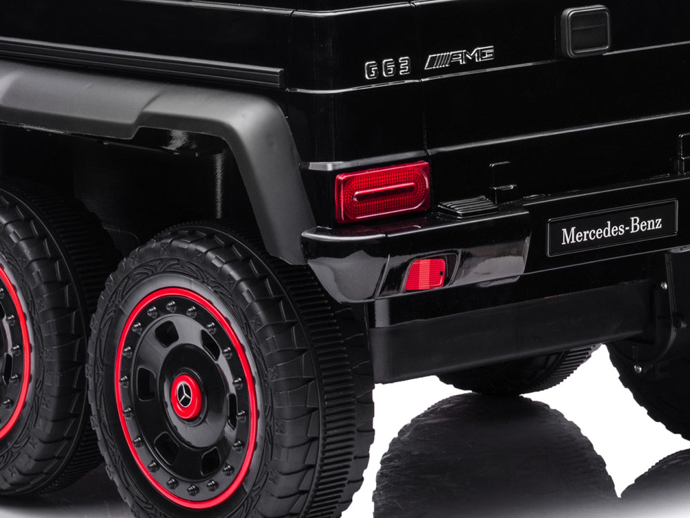 Mercedes-Benz G63 6X6, 12V Met Rubberen Banden En Meer! Kinderauto's Joy&Bloom