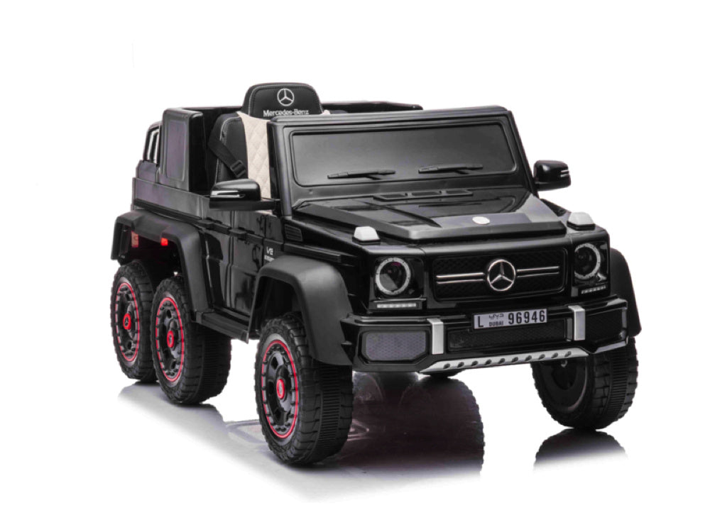 Mercedes-Benz G63 6X6, 12V Met Rubberen Banden En Meer! Kinderauto's Joy&Bloom