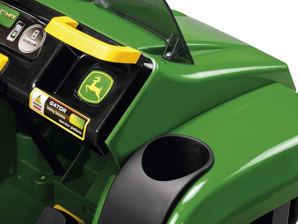 John Deere 12 Volt Elektrische Kinder Tractor Met Werkende Graafarm En Kantel Bak Duits Engels Frans Vertaling Kinderauto's Joy&Bloom