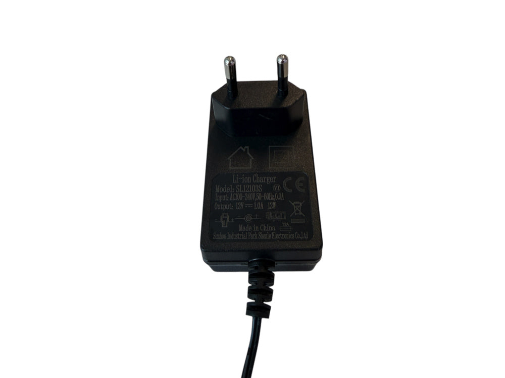 Peg Perego 12 Volt 1000 Ma (1A) Oplader Met Ronde Plug Voor Lithium Accu's Oplader Joy&Bloom