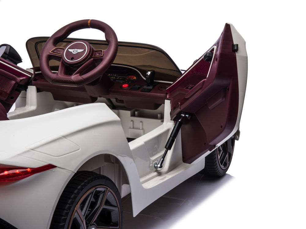 Bentley Bacalar, 12 Volt Elektrische Kinderauto, Leder Zitje, Rubberen Banden En Meer. Verwacht Joy&Bloom