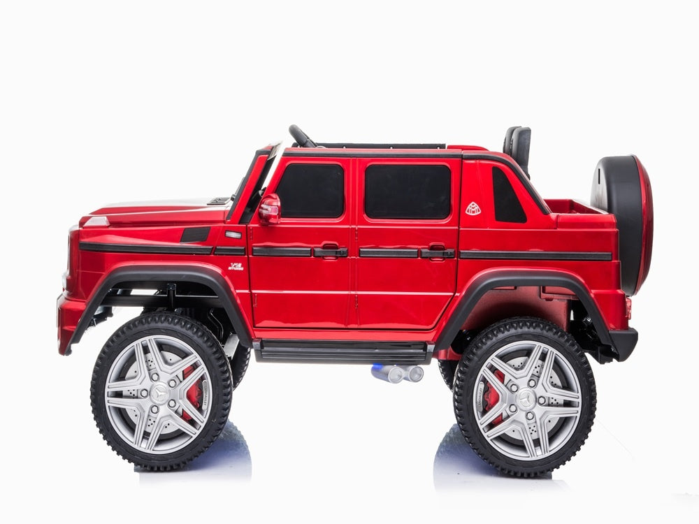 Mercedes-Maybach G650 Elektrische Kinderauto, 12 Volt, Rubberen Banden En Meer! Kinderauto's Joy&Bloom