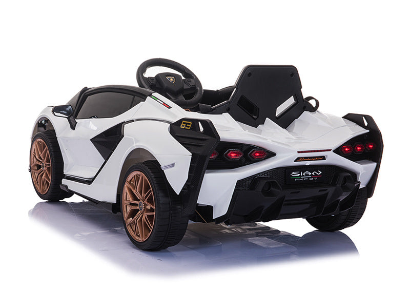 Lamborghini Sian, 12V Elektrische Kinderauto Met Vleugeldeuren Kinderauto's Joy&Bloom
