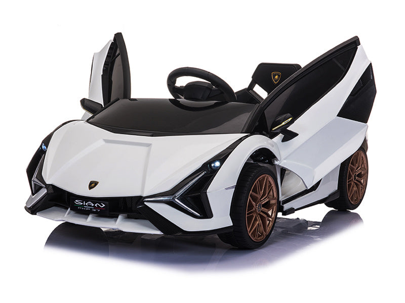 Lamborghini Sian, 12V Elektrische Kinderauto Met Vleugeldeuren Kinderauto's Joy&Bloom