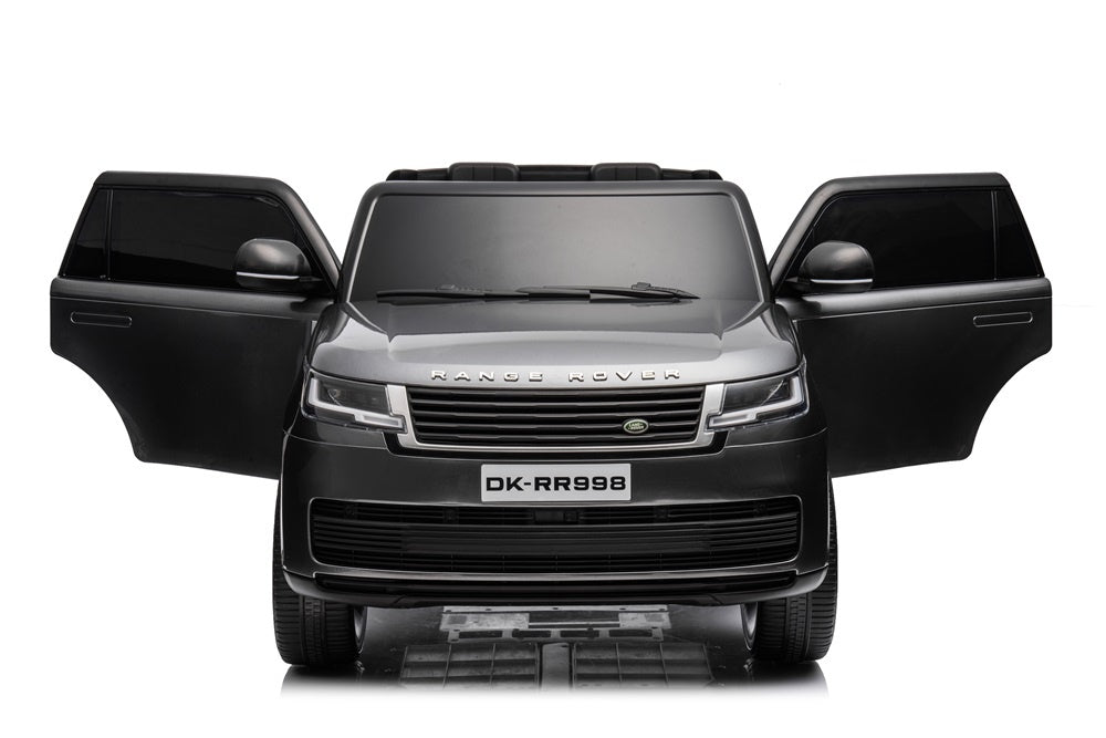 2-Persoons Range Rover, 24 Volt Elektrische Kinderauto, Mp4-Scherm, Rubberen Banden, Leder Zitting Kinderauto's Joy&Bloom