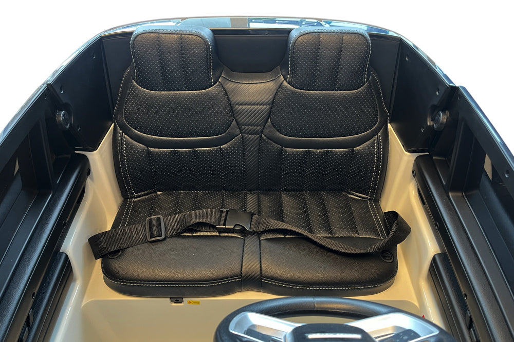 2-Persoons Range Rover, 24 Volt Elektrische Kinderauto, Mp4-Scherm, Rubberen Banden, Leder Zitting Kinderauto's Joy&Bloom