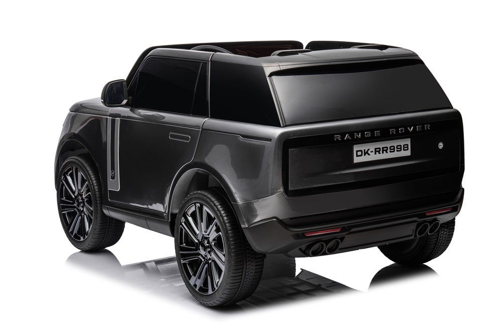 2-Persoons Range Rover, 24 Volt Elektrische Kinderauto, Mp4-Scherm, Rubberen Banden, Leder Zitting Kinderauto's Joy&Bloom