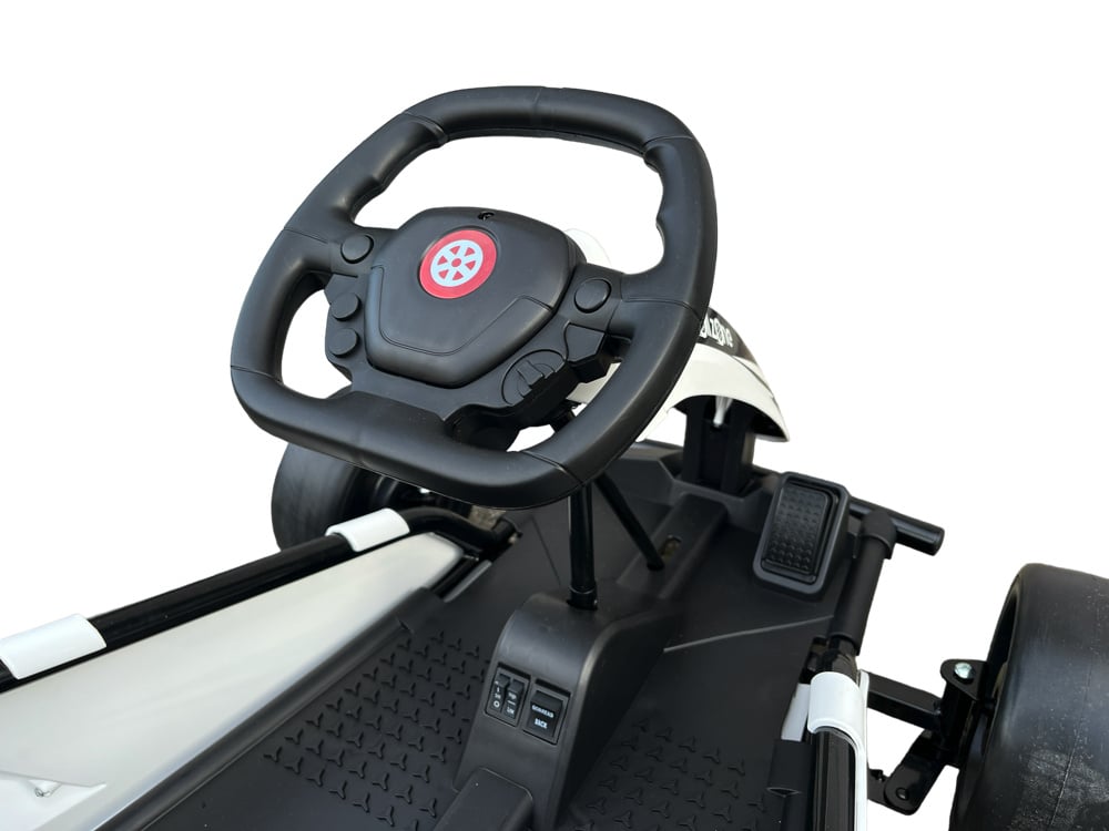 Rollzone Drift Go-Kart, 24 Volt Lithium Kart Met 200 Watt Motoren, Nieuwe Editie! Drift Kart Joy&Bloom