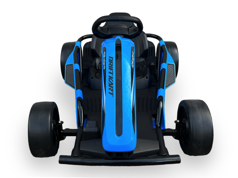 Rollzone Drift Go-Kart, 24 Volt Kart Met 200 Watt Motoren, Nieuwe Editie! Drift Kart Joy&Bloom