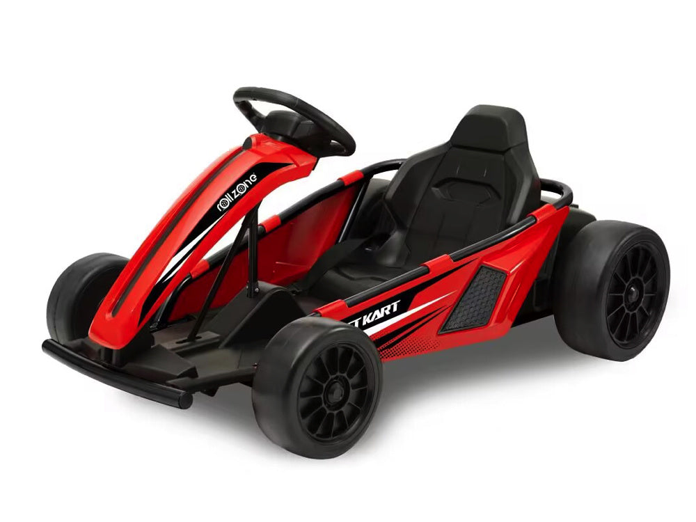 Rollzone Drift Go-Kart, 24 Volt Lithium Kart Met 200 Watt Motoren, Nieuwe Editie! Default Title Drift Kart Joy&Bloom