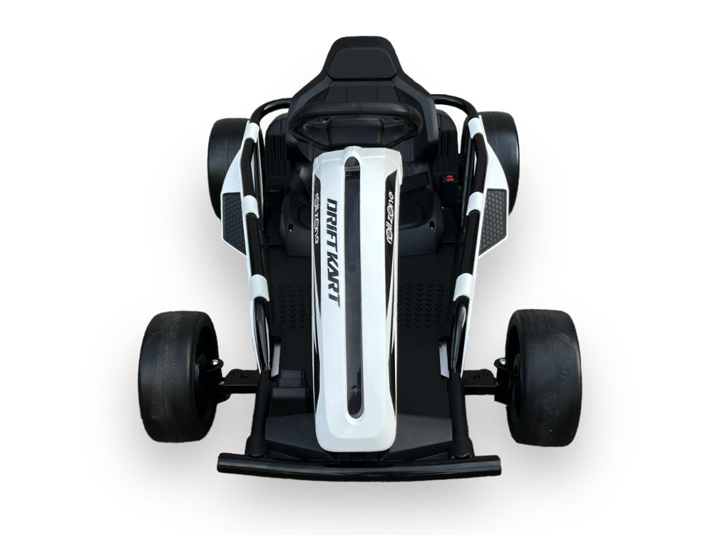 Rollzone Drift Go-Kart, 24 Volt Lithium Kart Met 200 Watt Motoren, Nieuwe Editie! Drift Kart Joy&Bloom