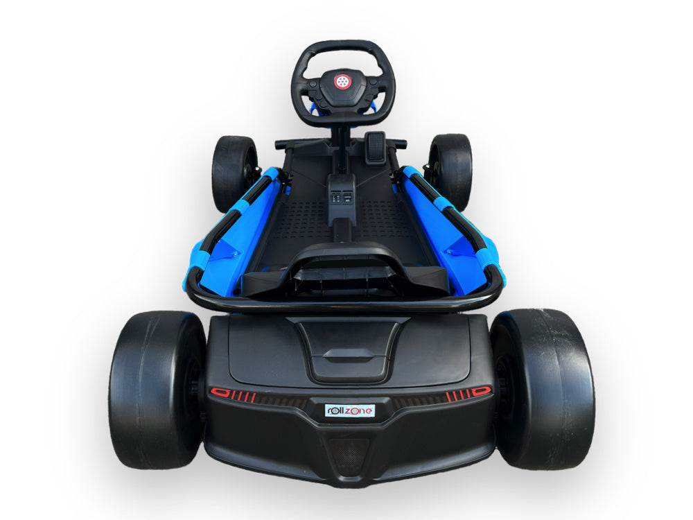 Rollzone Drift Go-Kart, 24 Volt Kart Met 200 Watt Motoren, Nieuwe Editie! Drift Kart Joy&Bloom