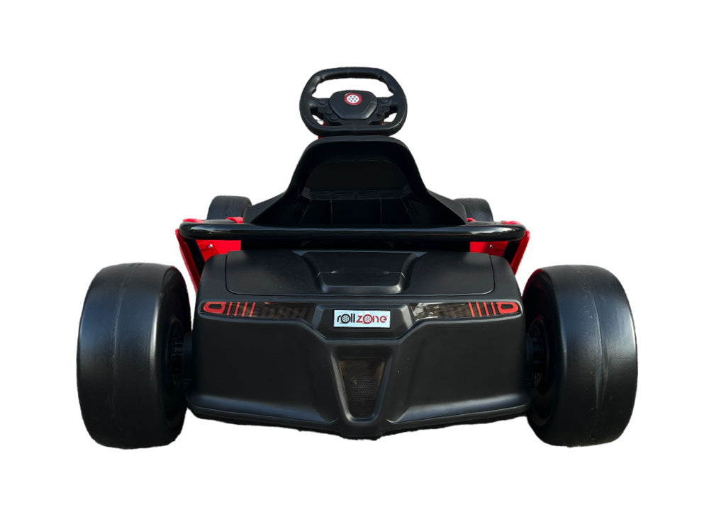 Rollzone Drift Go-Kart, 24 Volt Lithium Kart Met 200 Watt Motoren, Nieuwe Editie! Drift Kart Joy&Bloom