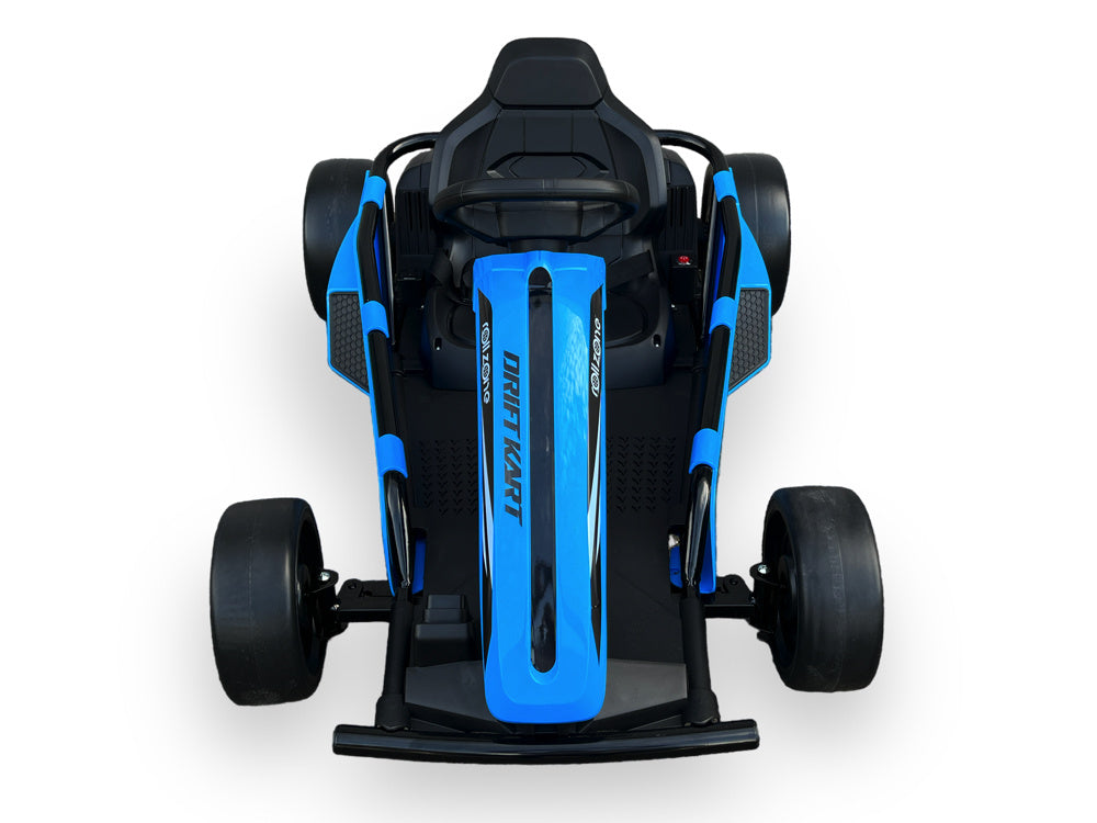 Rollzone Drift Go-Kart, 24 Volt Lithium Kart Met 200 Watt Motoren, Nieuwe Editie! Drift Kart Joy&Bloom