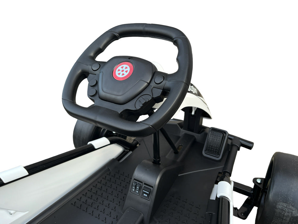Rollzone Drift Go-Kart, 24 Volt Kart Met 200 Watt Motoren, Nieuwe Editie! Verwacht Joy&Bloom
