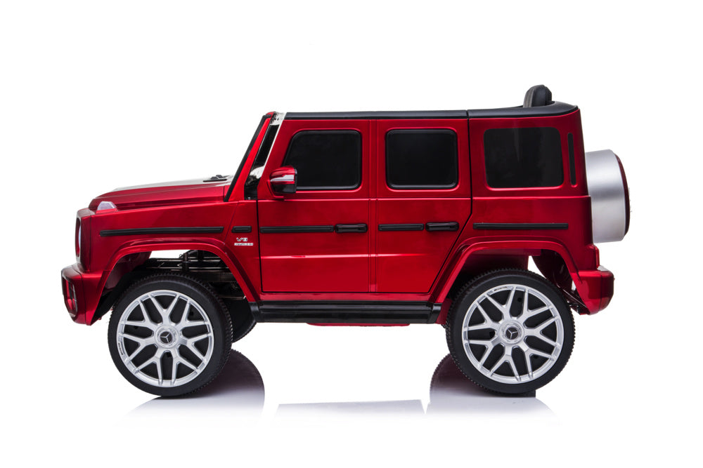 Mercedes G63, Kinderauto Met Lithium Accu, Rubberen Banden, Leder Zitje Kinderauto's Joy&Bloom