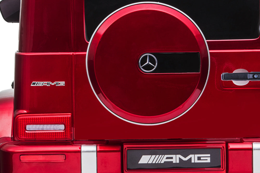 Mercedes G63, Kinderauto Met Lithium Accu, Rubberen Banden, Leder Zitje Kinderauto's Joy&Bloom