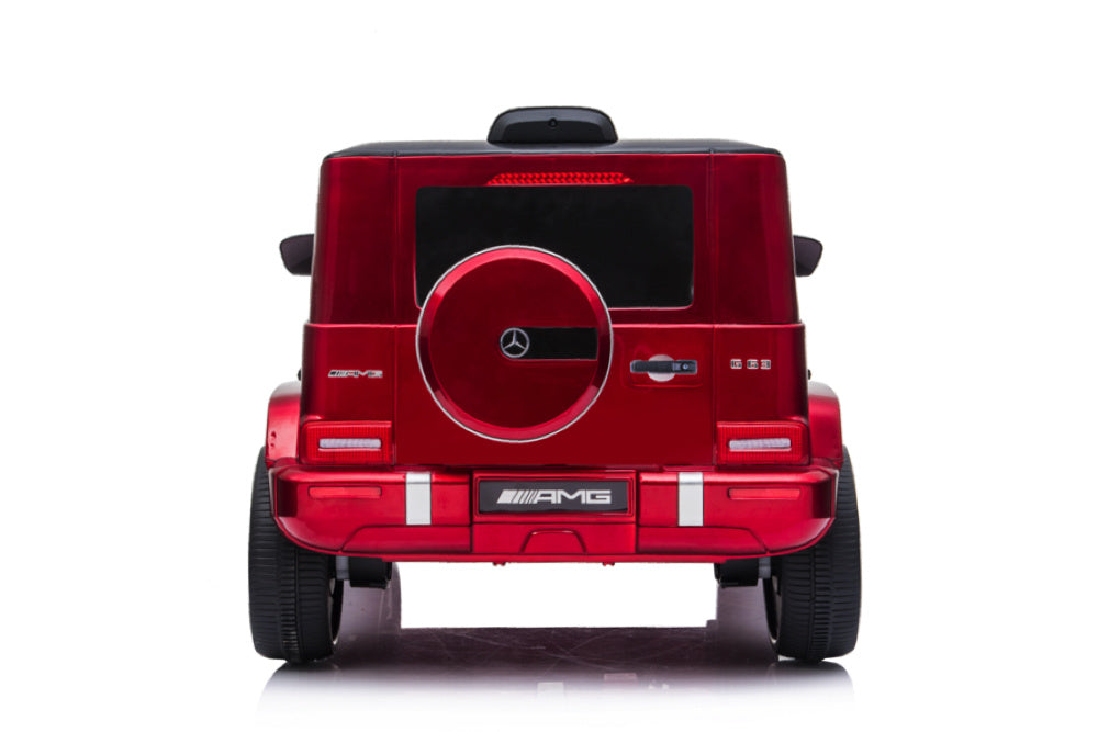 Mercedes G63, Kinderauto Met Lithium Accu, Rubberen Banden, Leder Zitje Kinderauto's Joy&Bloom