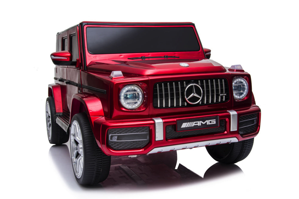 Mercedes G63, Kinderauto Met Lithium Accu, Rubberen Banden, Leder Zitje Kinderauto's Joy&Bloom