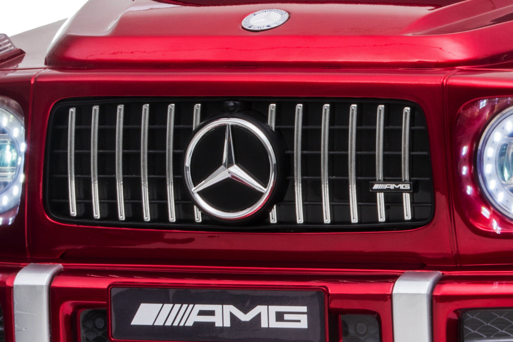 Mercedes G63, Kinderauto Met Lithium Accu, Rubberen Banden, Leder Zitje Kinderauto's Joy&Bloom