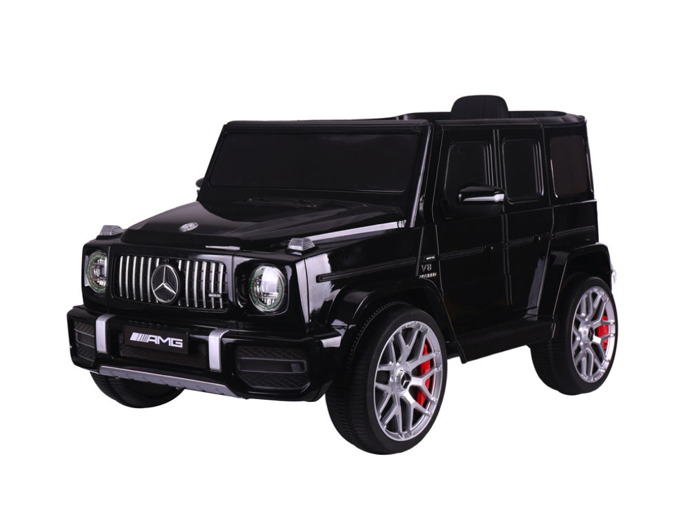 Mercedes G63, Kinderauto Met Lithium Accu, Rubberen Banden, Leder Zitje Default Title Kinderauto's Joy&Bloom