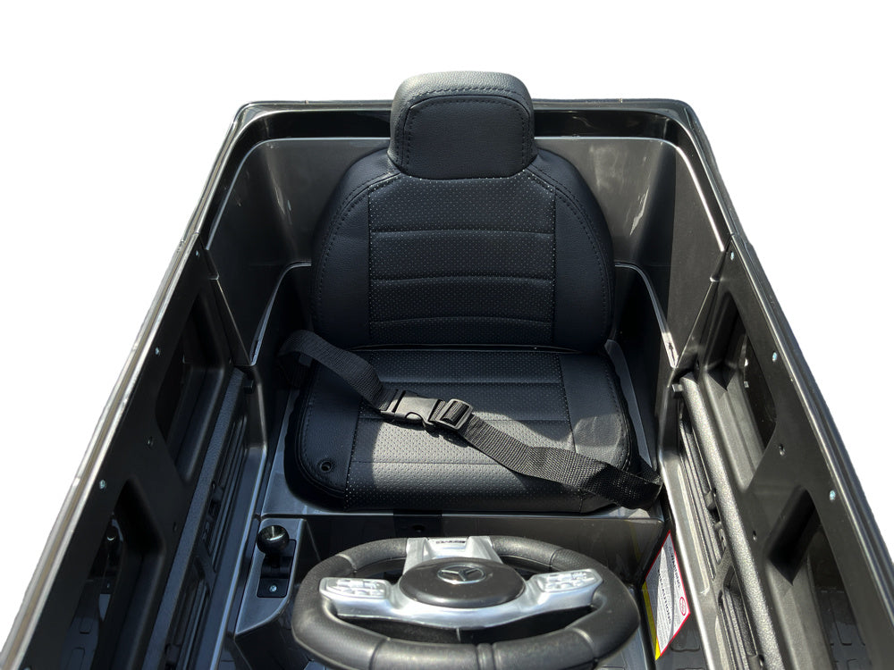 Mercedes G63, Kinderauto Met Lithium Accu, Rubberen Banden, Leder Zitje Kinderauto's Joy&Bloom
